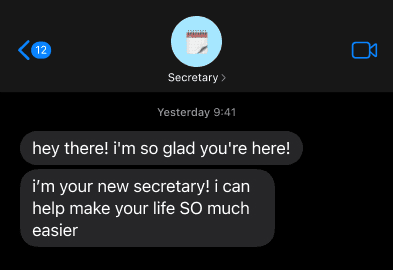 Meet Secretary